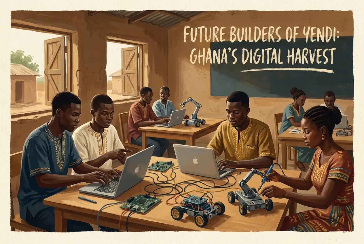 Participants learning digital skills in a workshop